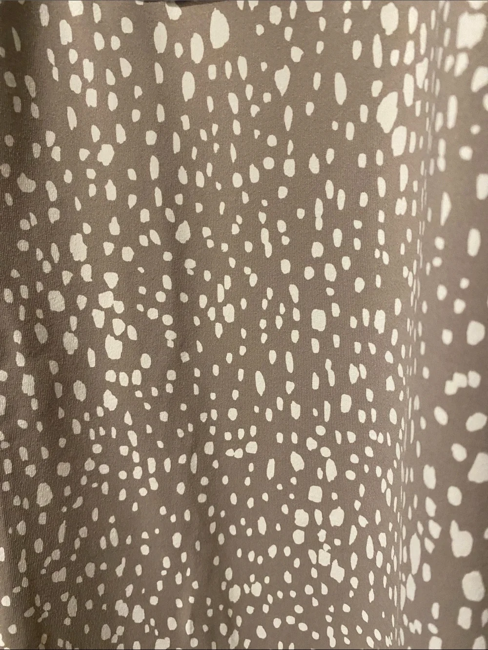 Persifor Taupe Dot Print Shirt Dress - Women